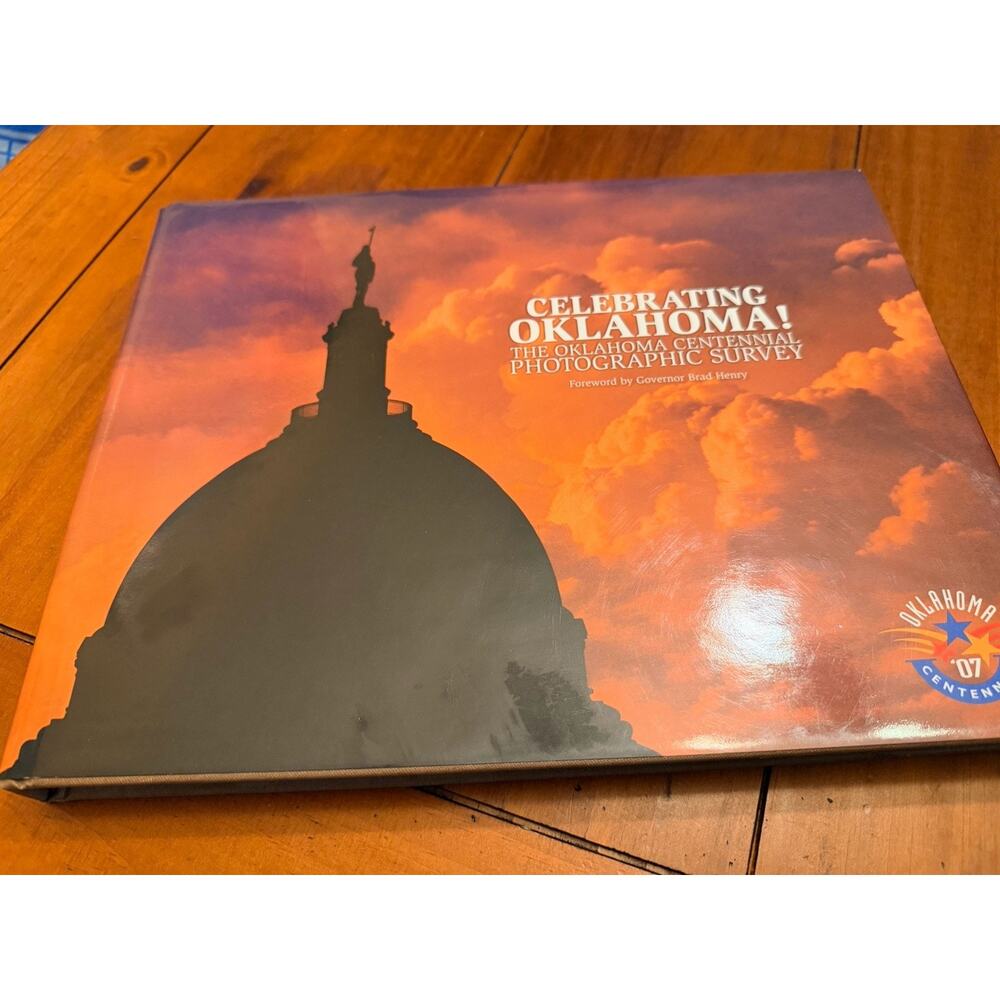 SIGNED Celebrating Oklahoma! Mike Klemme Centennial Photographic Survey 2007 HC